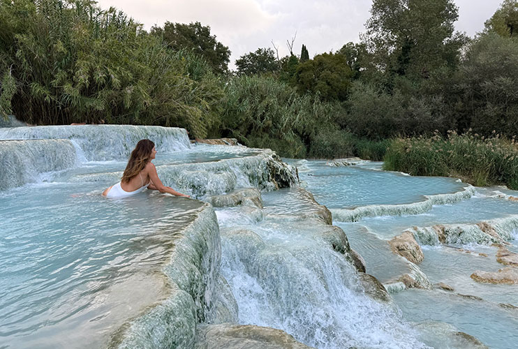 Termas de Saturnia, Toscana