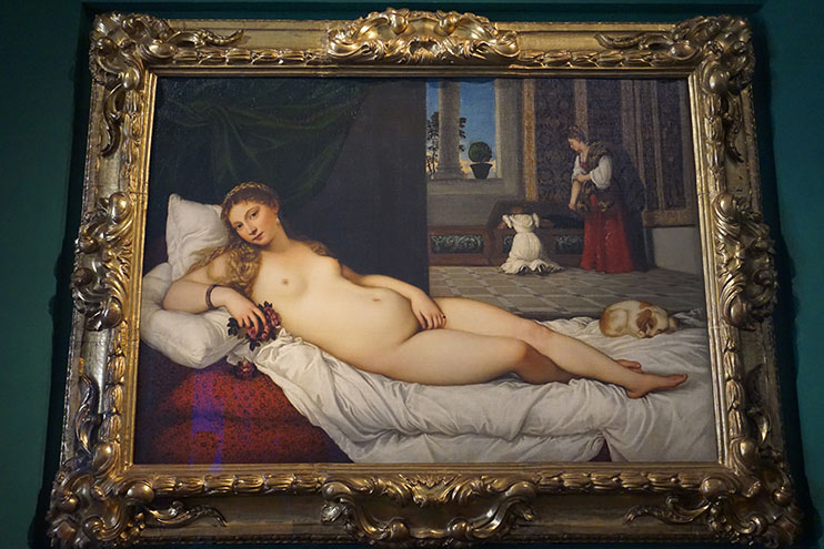 La Venus de Urbino de Tiziano