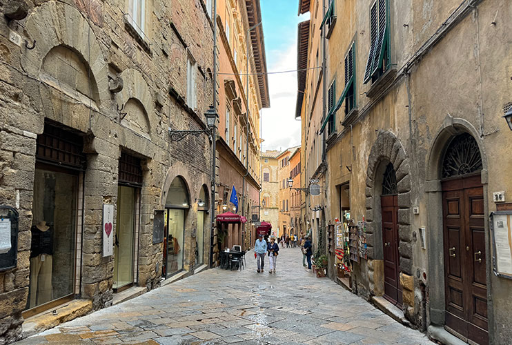 Qué ver en Volterra: Via Giacomo Matteotti