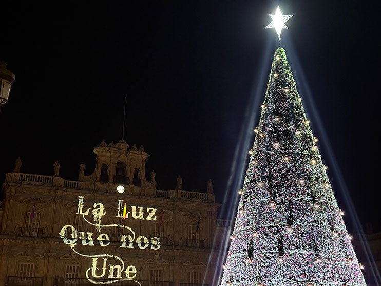 Mapping en la Plaza Mayor de Salamanca