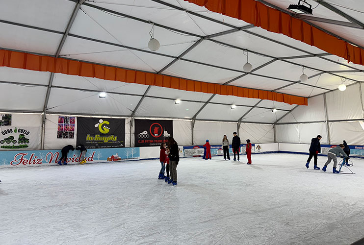 Pista de Hielo en Toledo