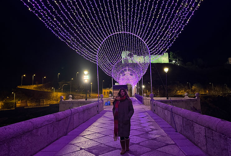 Qué hacer en Toledo en Navidad: pasear por el puente de Alcántara